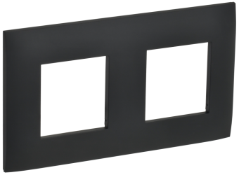 Рамка 2-я Графит Skandy