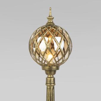 Ландшафтный светильник Sirius F черное золото Elektrostandard