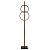 Торшер Fluido A3913PN-24BK Arte Lamp