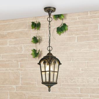 Подвесной светильник Mira H черное золото Elektrostandard