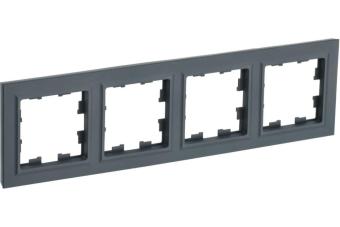 Рамка 4-я Графит Brite
