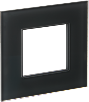 Рамка 1-м Стекло Графит Skandy