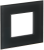 Рамка 1-м Стекло Графит Skandy