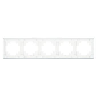 Рамка 5-я стекло Белый Катрин