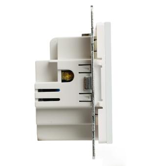 Выключатель 2-кл 5А С/У сенсорный Белый Катрин