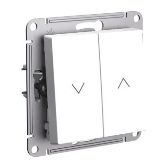 Выключатель 2-кл 10А С/У для жалюзи Лотос AtlasDesign