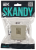 Розетка RJ45 кат.5Е С/У Бежевый Skandy