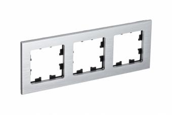 Рамка 3-я, Металл Серебро AtlasDesign Nature