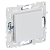 Переключатель 1-кл 10А С/У перекрестный Арктический белый Skandy