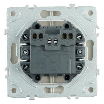 Выключатель 2-кл 10А С/У Кашемир Эмили