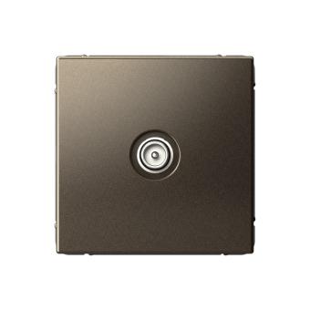 Розетка TV антенна С/У оконечная Мокко ArtGallery