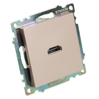 Розетка HDMI Шампань Катрин
