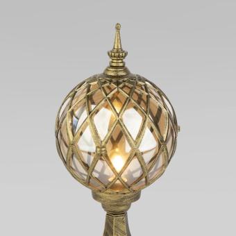 Ландшафтный светильник Sirius S черное золото Elektrostandard