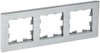 Рамка 3-я Металл Алюминий Brite