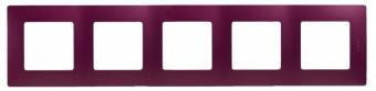 Рамка 5-ая Legrand Etika Сливовая