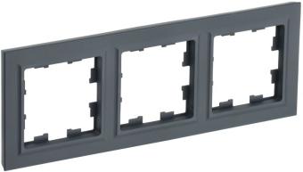 Рамка 3-я Графит BRITE