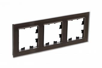 Рамка 3-я, Стекло Мокко AtlasDesign Nature