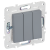 Выключатель 3-кл 10А С/У Серый Skandy