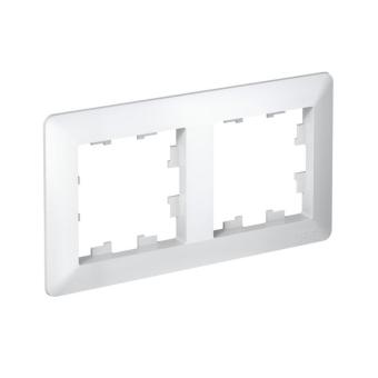 Рамка 2-я, Белый/дымчатый белый AtlasDesign Air Systeme Electric