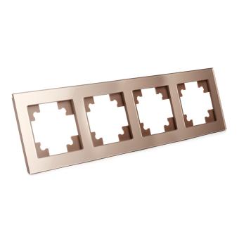 Рамка 4-я стекло Шампань Катрин