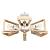 Люстра на штанге A8030PL-6WH Arte Lamp