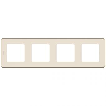 Рамка 4 поста Слоновая кость Legrand INSPIRIA