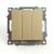Выключатель 3-кл 10А С/У Золото Катрин