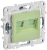Розетка RJ45+RJ45 кат.5Е С/У Мятный Skandy