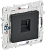 Розетка RJ45 кат.5Е С/У Графит Skandy