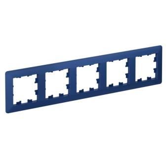 Рамка 5-я, Аквамарин/дымчатый черный AtlasDesign Air Systeme Electric