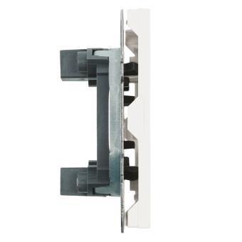 Заглушка Белый фарфор Эмили