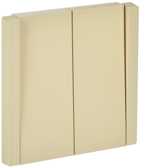 Переключатель 2-кл 10А С/У перекрестный Ваниль Forte&Piano