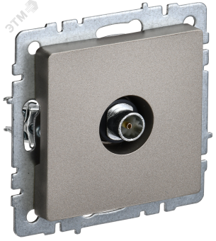 Розетка TV антенна С/У оконечная Шампань Brite