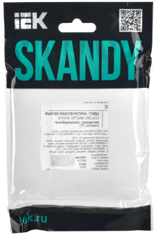 Рамка 1-м Арктический белый Skandy