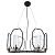 Подвесная люстра Celaeno A7004SP-6BK Arte Lamp