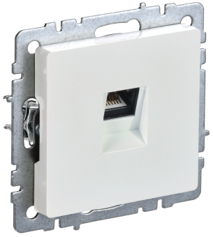Розетка RJ45 кат.6 С/У Жемчуг Brite