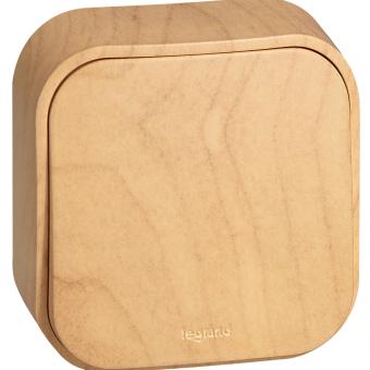 Переключатель 1-клавишный 10А Сосна Legrand Quteo