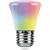 Лампа светодиодная 1W Е27 C45 колокольчик  RGB LB-372 матовый быстрая смена цвета
