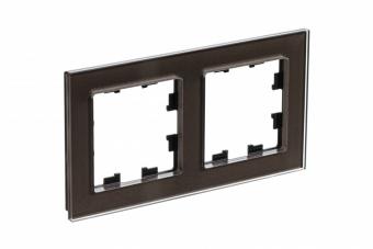 Рамка 2-я, Стекло Мокко AtlasDesign Nature