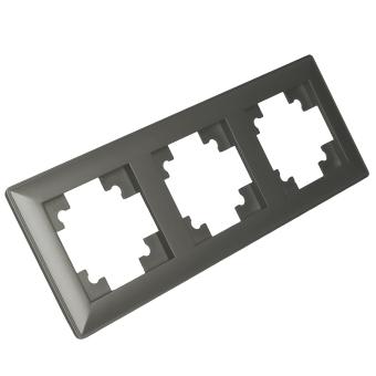 Рамка 3-я Графит Катрин