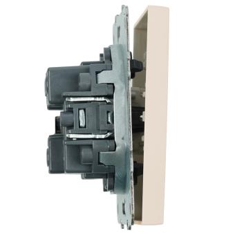 Выключатель 1-кл 10А С/У Кашемир Эмили