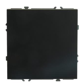 Переключатель 1-кл 10А С/У Черный уголь Эмили