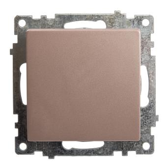 Выключатель 1-кл 10А С/У Шампань Катрин