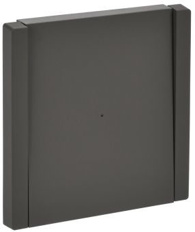 Выключатель 1-кл 10А С/У Серый Forte&Piano