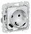 Розетка 1-м 16А С/У З/К со шторками+USB A+С 20Вт Б/К Жемчуг FLITE