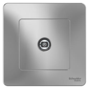 Розетка TV антенна С/У Алюминий Blanca