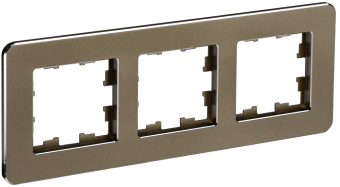 Рамка 3-я Металл Латунь Brite