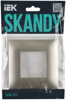 Рамка 1-м Шампань Skandy