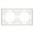 Рамка 2-я Белый фарфор Эмили