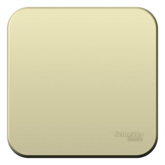 Выключатель 1-кл 10А О/У изолирующая пластина Бежевый Blanca